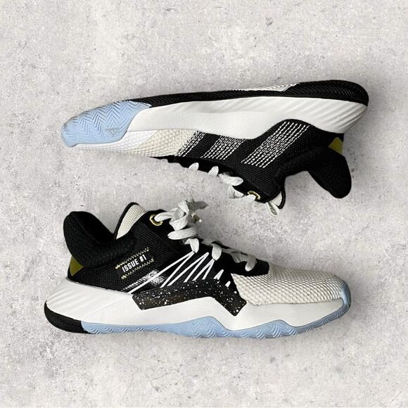 Adidas DON Issue #1 Metallic Gold Youth Sneakers - Picture 7 of 10